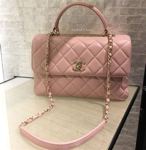 chanel light pink bag|light pink chanel flap bag.